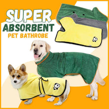 Load image into Gallery viewer, PawDrobe™ - Pet Microfiber Bathrobe - PawDrobe™