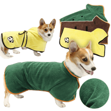 Load image into Gallery viewer, PawDrobe™ - Pet Microfiber Bathrobe - PawDrobe™