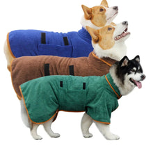 Load image into Gallery viewer, PawDrobe™ - Pet Microfiber Bathrobe - PawDrobe™